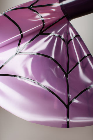 Latex Cobweb Dress